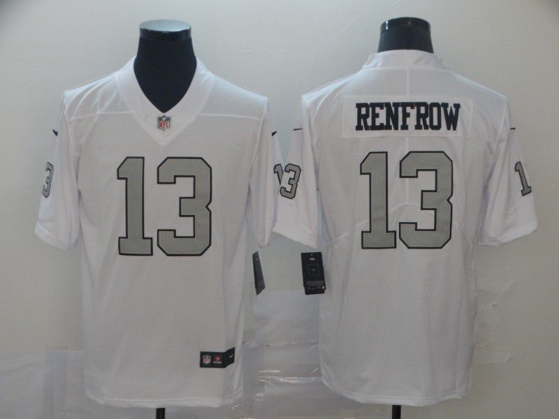 Men Oakland Raiders #13 Renfrow White Nike Vapor Untouchable Limited Player NFL Jerseys